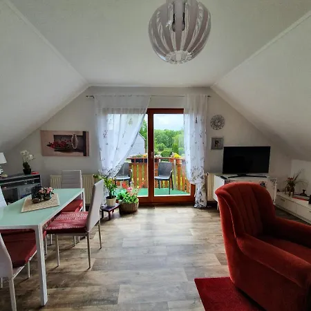 Ferienwohnung Loberblick Rackwitz Esterno foto